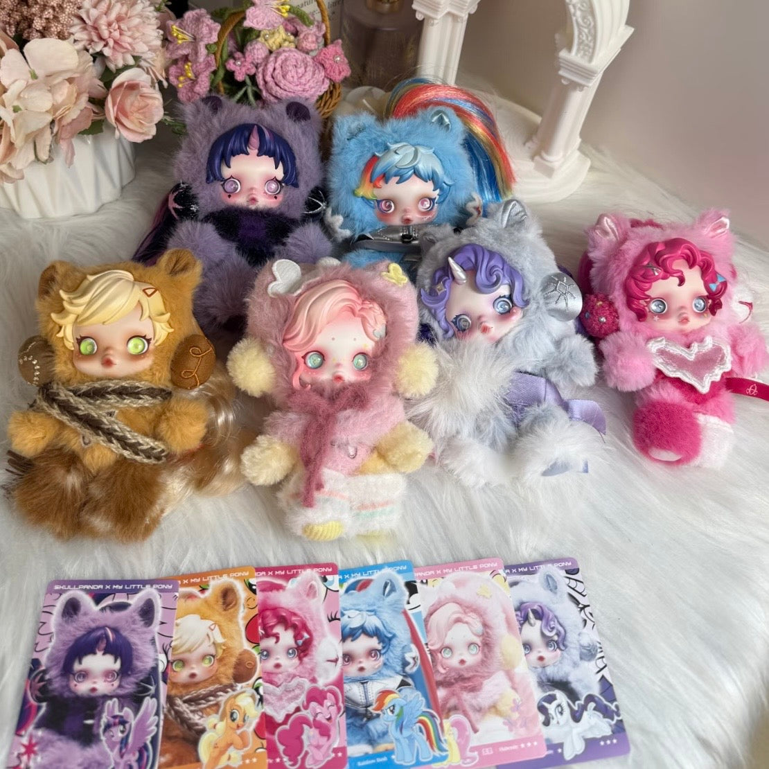 SKULLPANDA x My Little Pony: Vinyl Plush Pendants