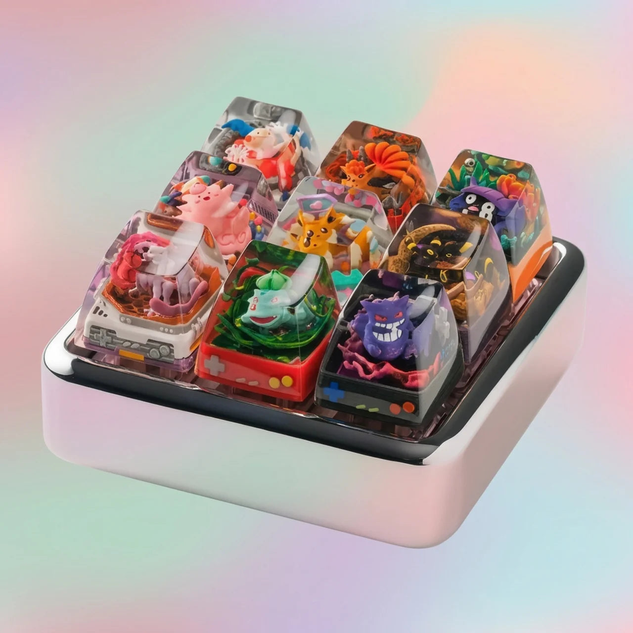 Pokémon: Artisan Resin Gamer Keycaps