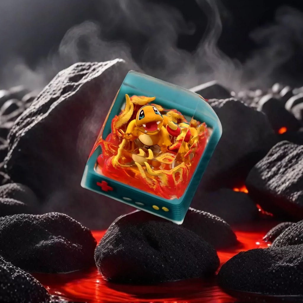 Pokémon: Artisan Resin Gamer Keycaps