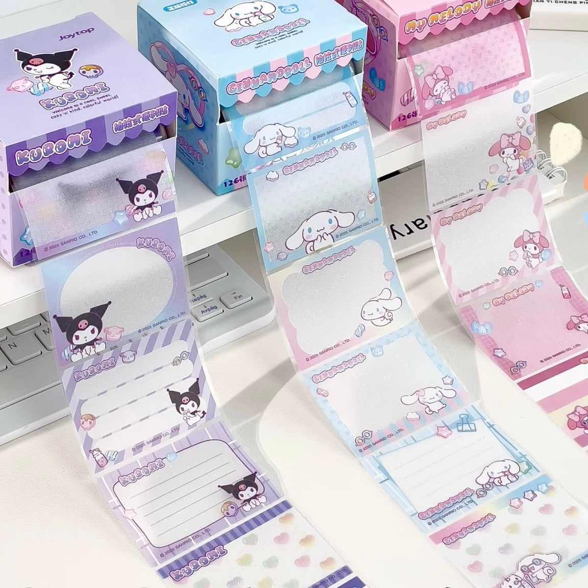 Sanrio Pull-Out Sticky Notes
