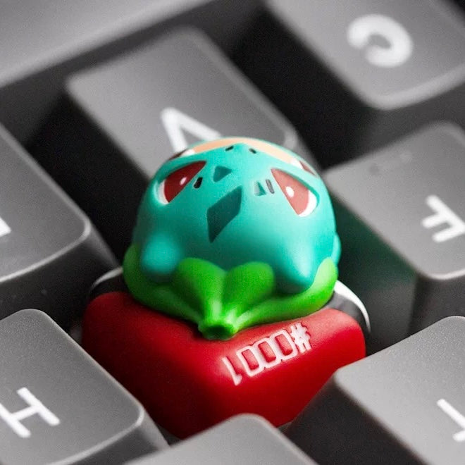 Pokémon: 3D Handcrafted Lobo Keycaps