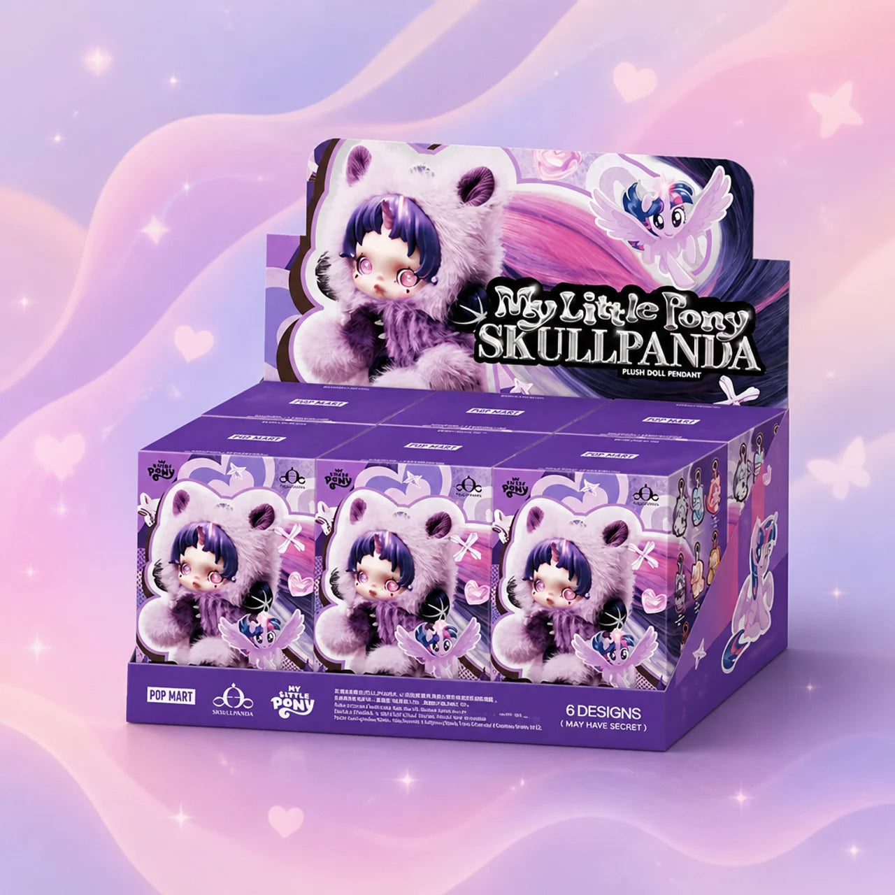 SKULLPANDA x My Little Pony: Vinyl Plush Pendants