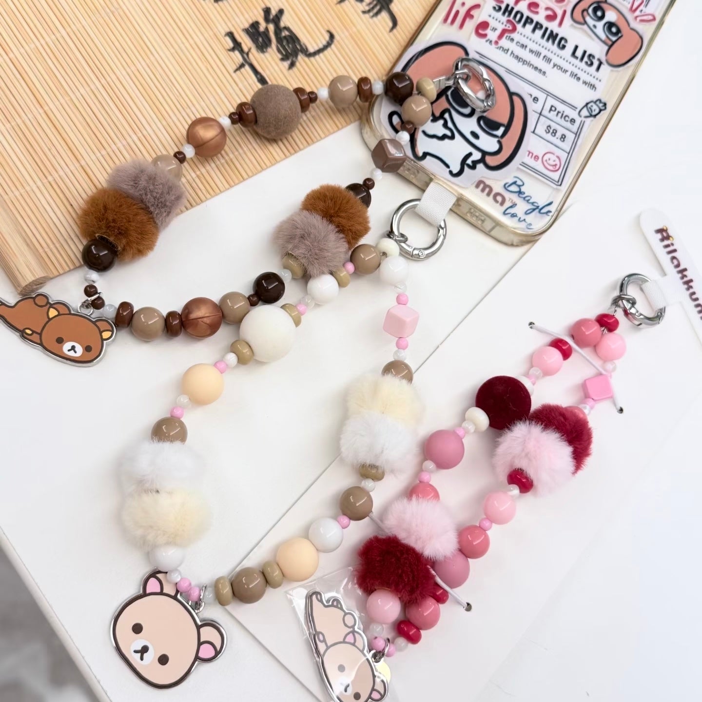 Rilakkuma: GuluGulu Phone Strap Series