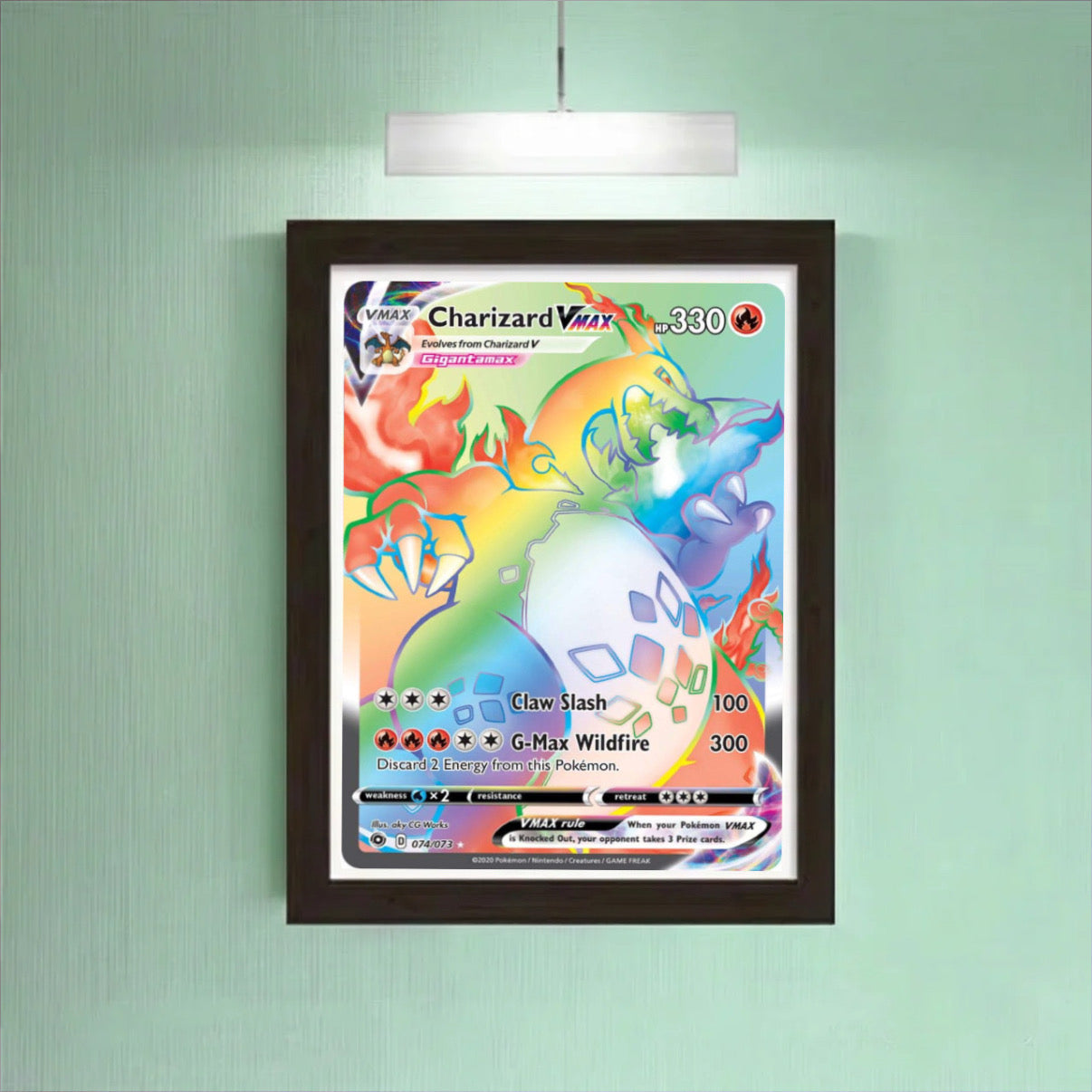 Pokémon: Charizard VMAX Lenticular Poster