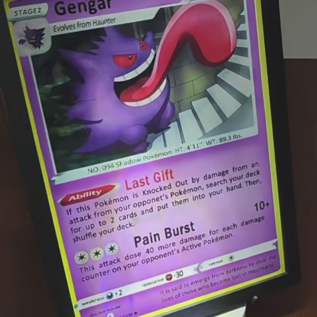 Pokémon: Ghost Trio Lenticular Poster